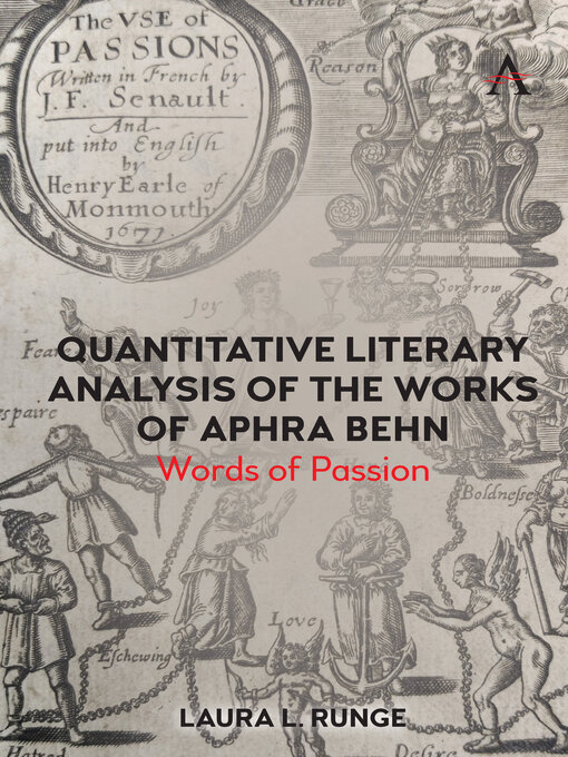 Title details for Quantitative Literary Analysis of the Works of Aphra Behn by Laura L. Runge - Available